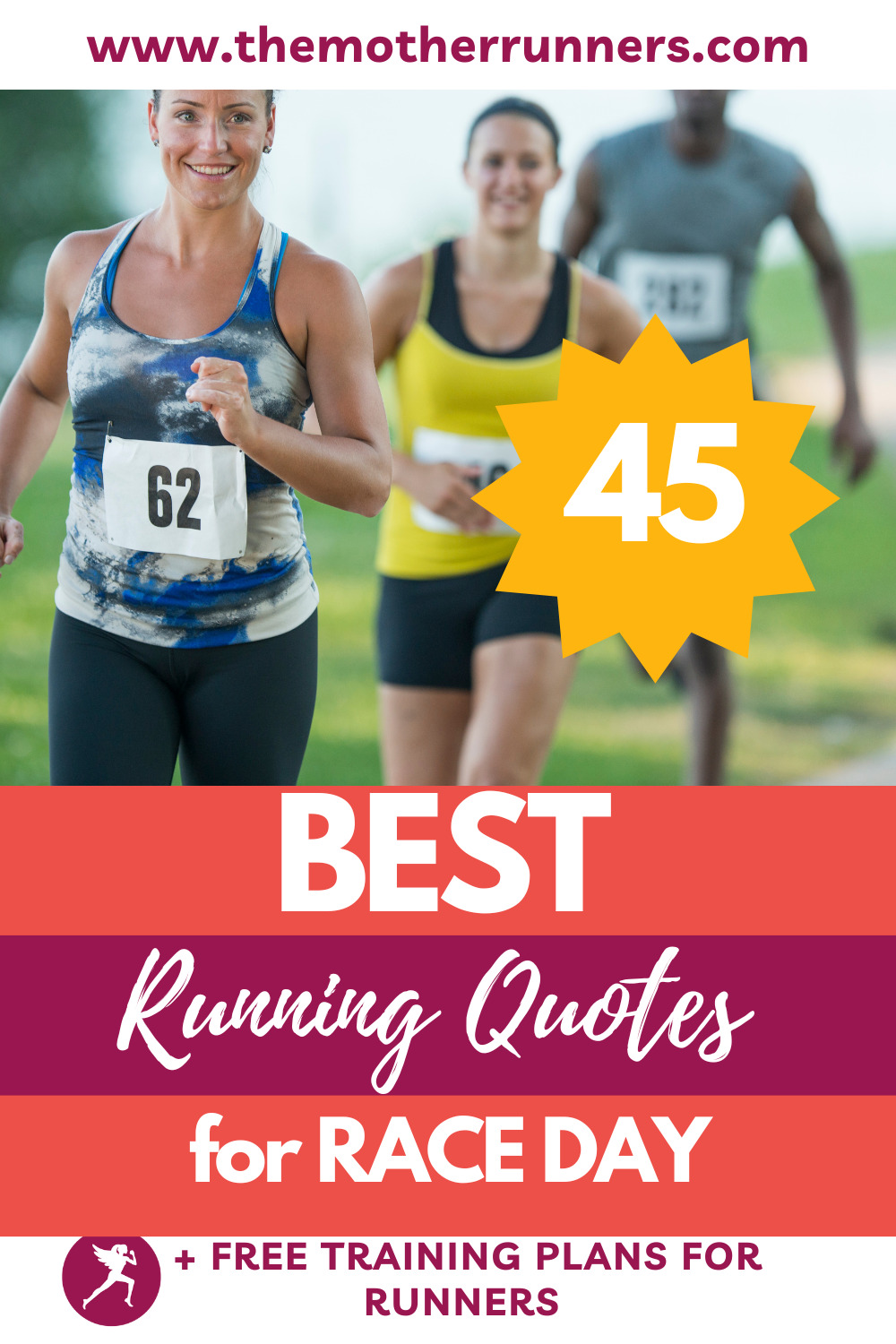 45 Best Motivational Running Quotes for Race Day - The Mother Runners