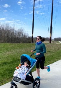 Laura Norris running