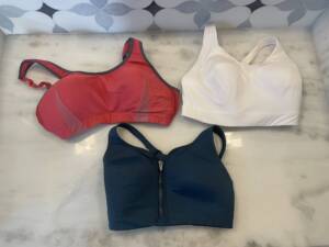 3 sports bras