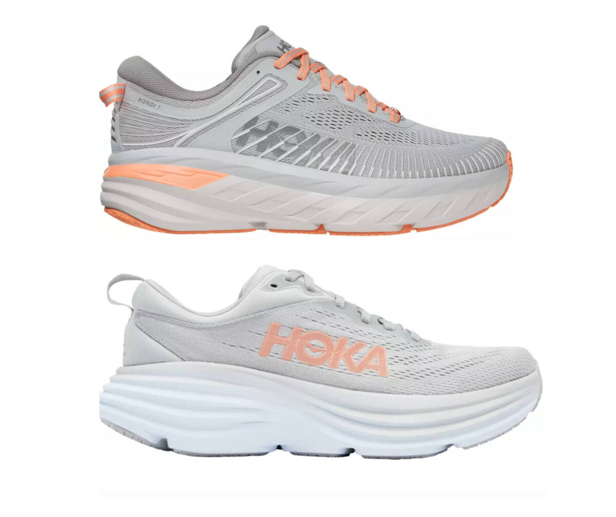 Hoka bondi comparison 7 and 8