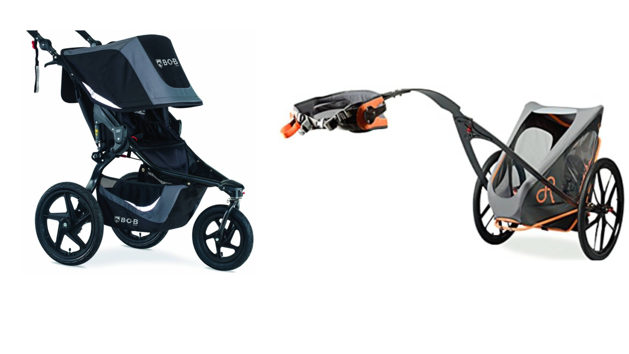 Best Jogging Stroller KidRunner vs. BOB Revolution Flex 3.0 The Mother Runners