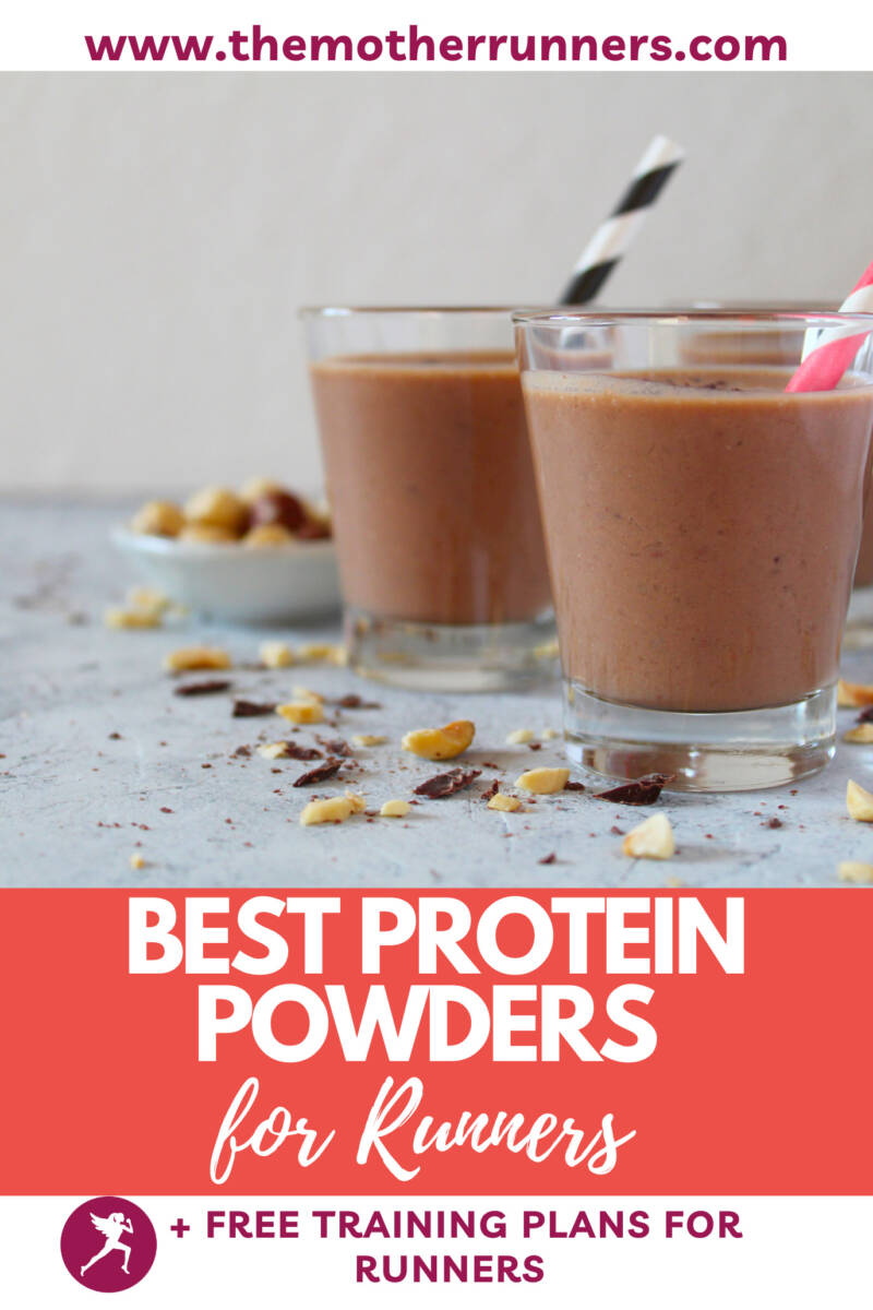 protein powder for runners pin