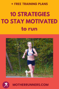 pinterest pin about running motivation