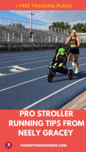 stroller running tips from Neely Gracey graphic