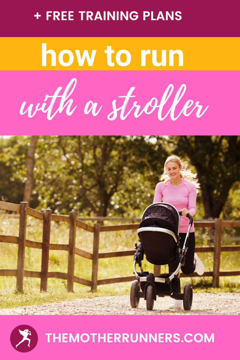 stroller running form pin