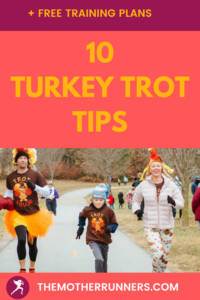 Turkey trot tips pin