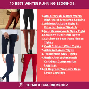 best winter running leggings post