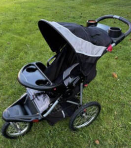 Baby Trend Expedition Jogger on grass