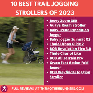 best trail stroller instagram post graphic