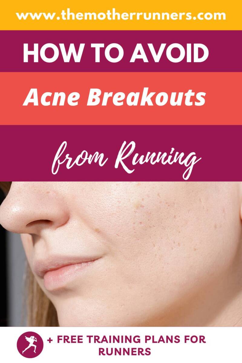 runners' acne pin