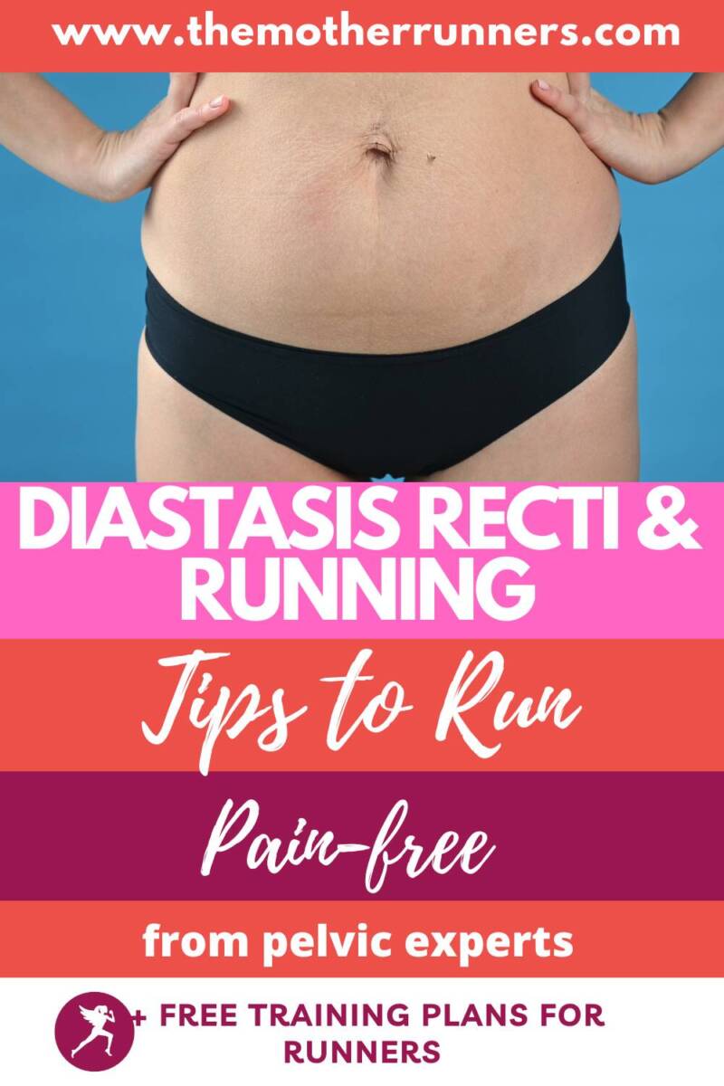 how to safely run with Diastasis Rectii pin