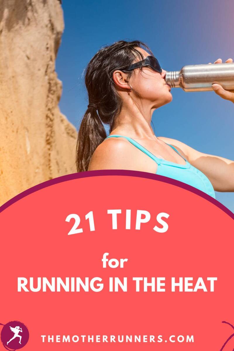 tips for running in the heat pin