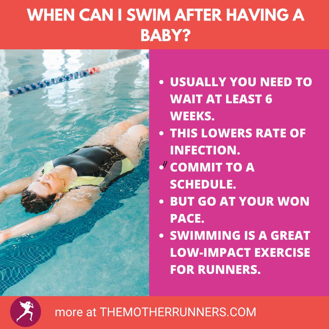 SWIMMING POSTPARTUM post