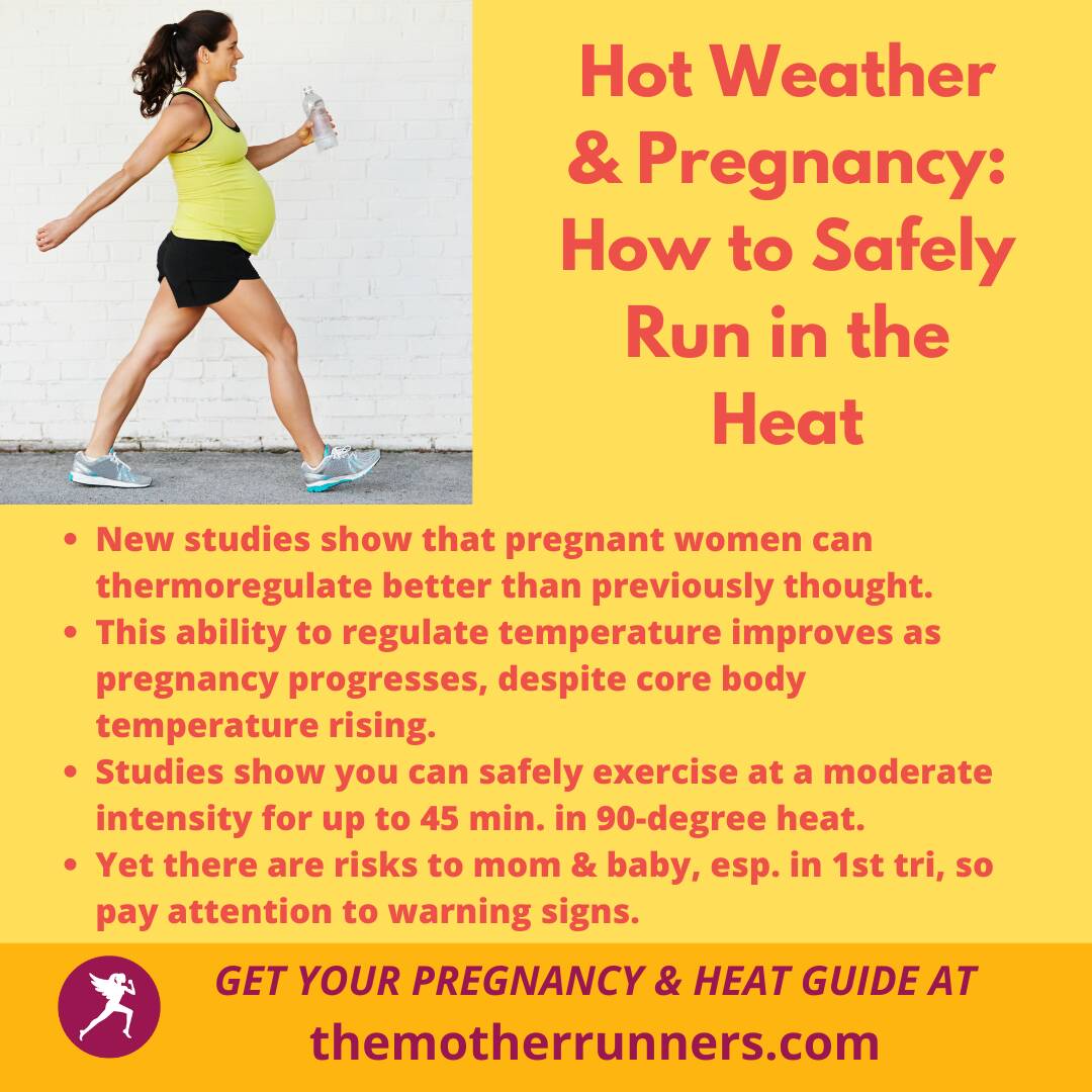 pregnancy & heat & exercise post