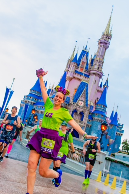 Elizabeth minor at run Disney race